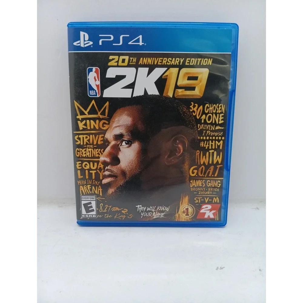 ps4 20th anniversary Edition 2k19 Game